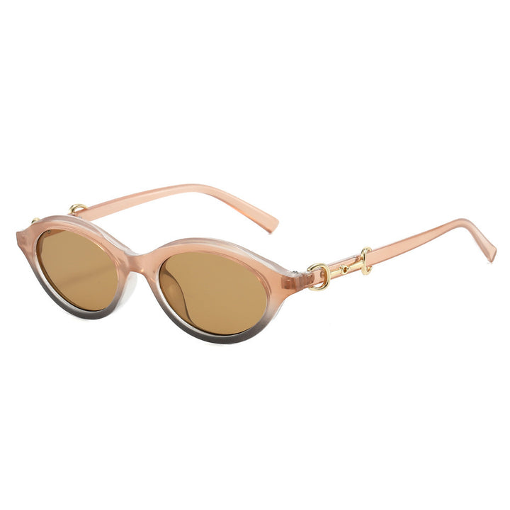Fashionable Retro Oval Sunglasses Kalsten