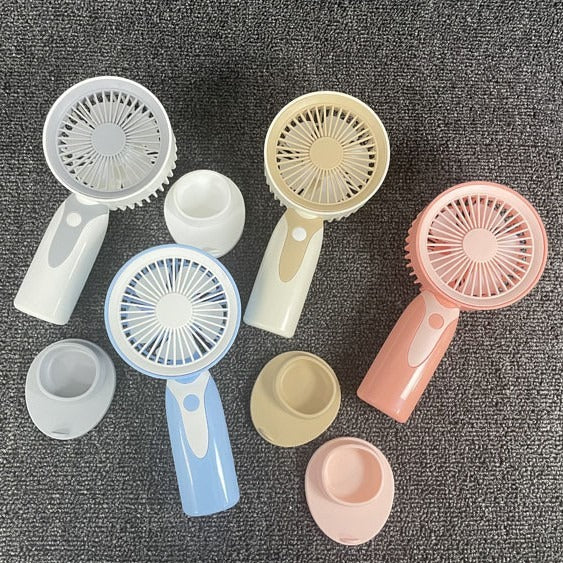 Unisex Portable Mini Hand Fan with USB Charging Function and Ergonomic Grip Kalsten