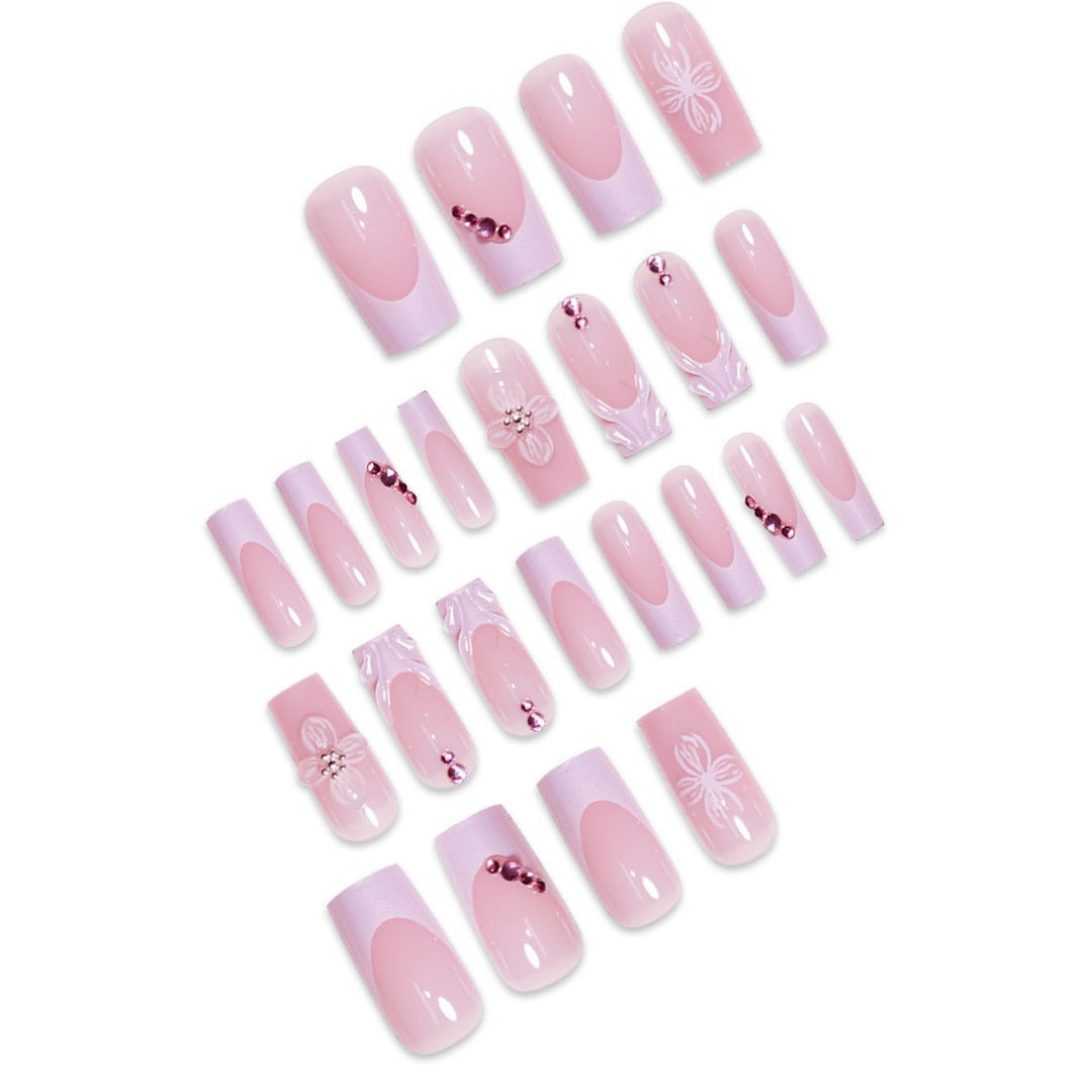 Decorative Floral Press-On Nails Kalsten 1787913767