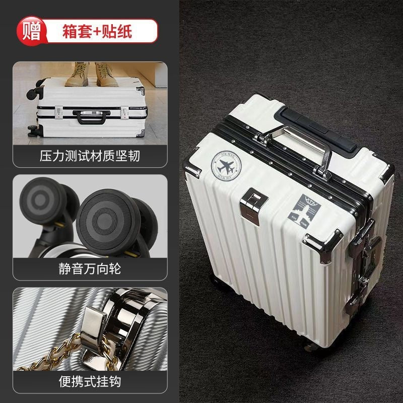 Hard-shell travel suitcase with spacious interior and high-quality rolling system Kalsten