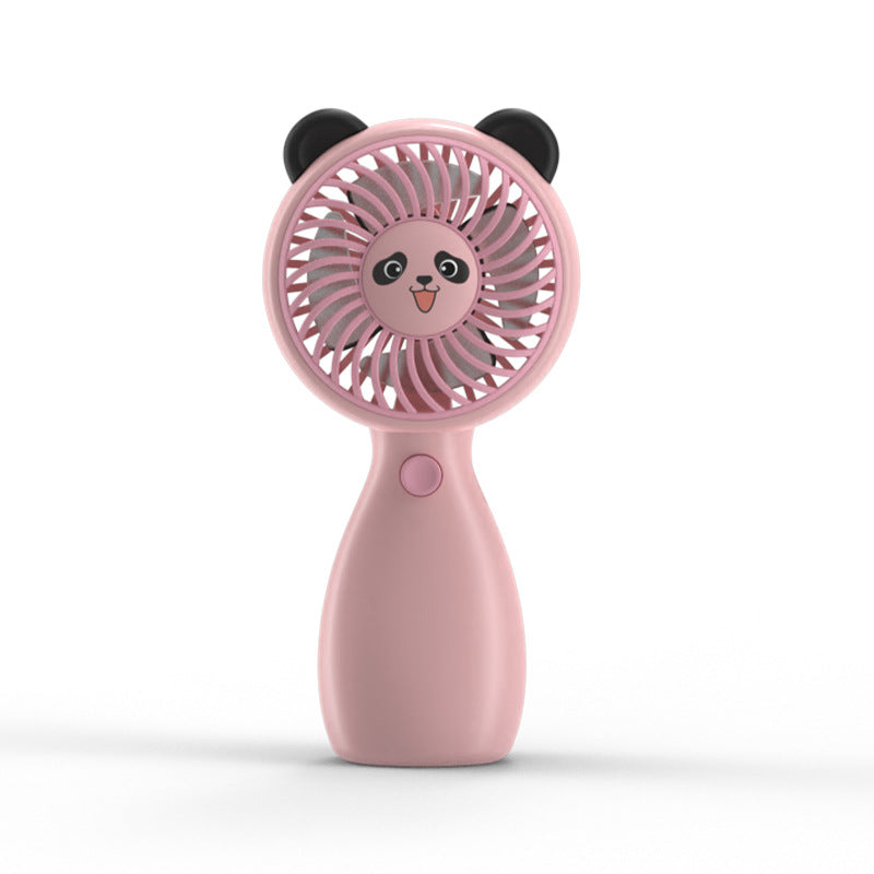 Women's Portable Mini Hand Fan in Cute Animal Design Kalsten