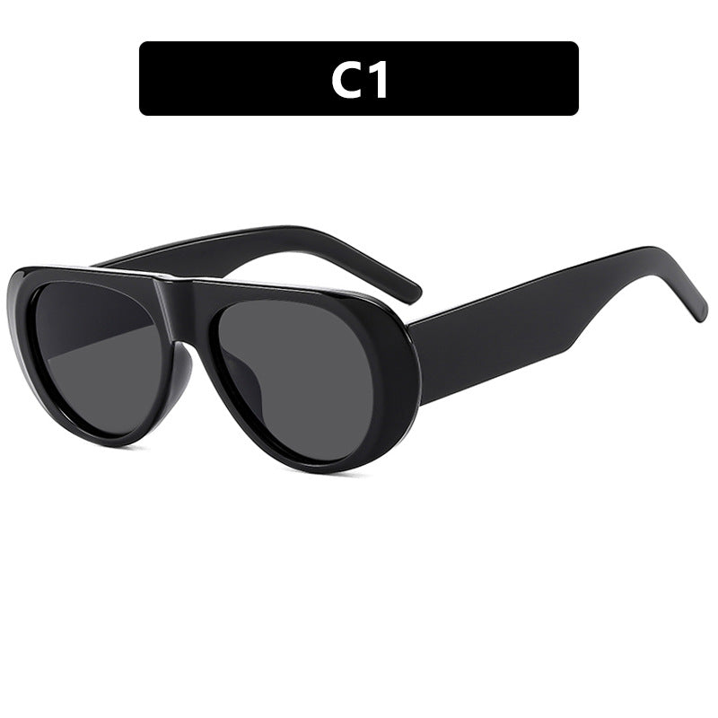 Women's fashionable sunglasses with futuristic design and polarized lenses Kalsten