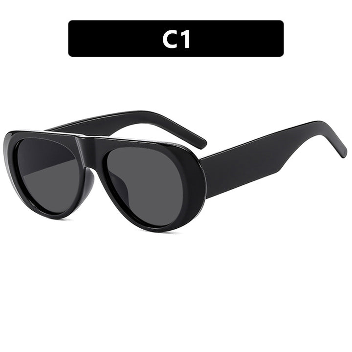 Women's fashionable sunglasses with futuristic design and polarized lenses Kalsten