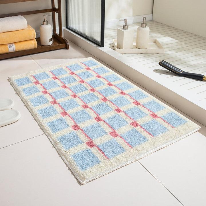 Stylish Soft Plush Bathroom Rug