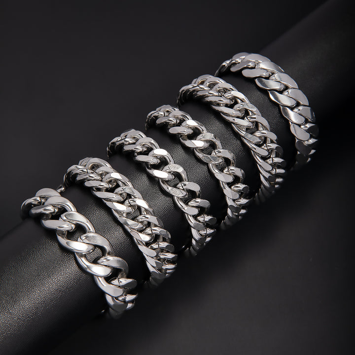 Bold Cuban Link Chain Bracelet Kalsten