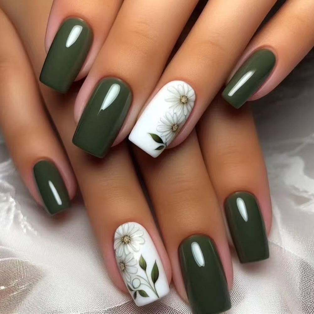 Floral Art Press-On Nails Kalsten
