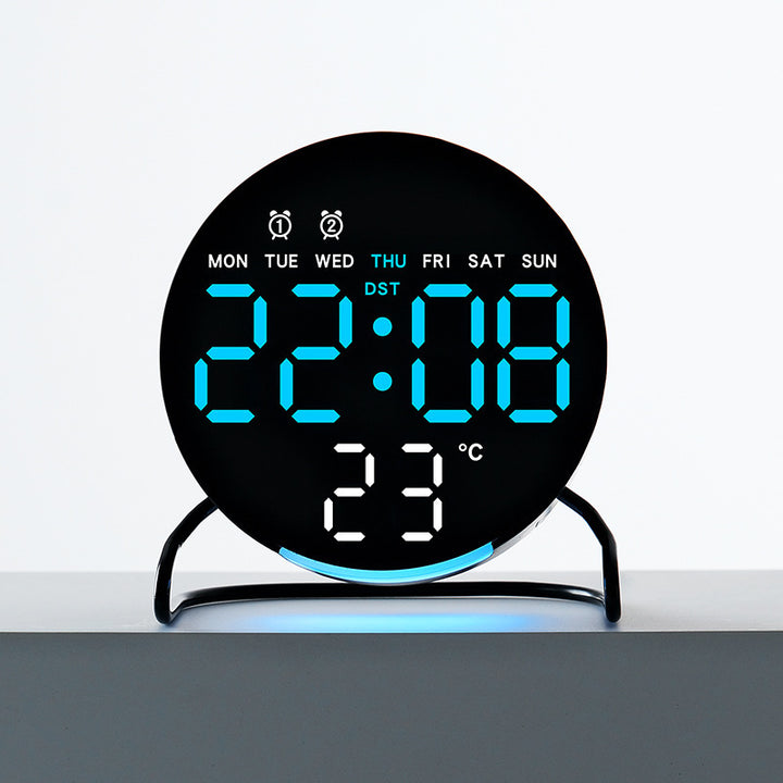 Digital alarm clock with temperature and calendar display Kalsten