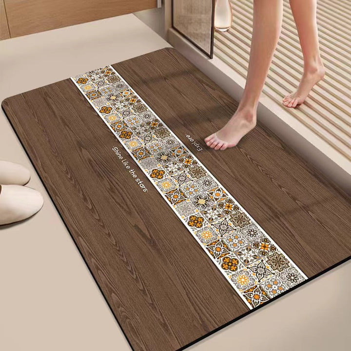 Decorative Memory Foam Bath Mat Kalsten
