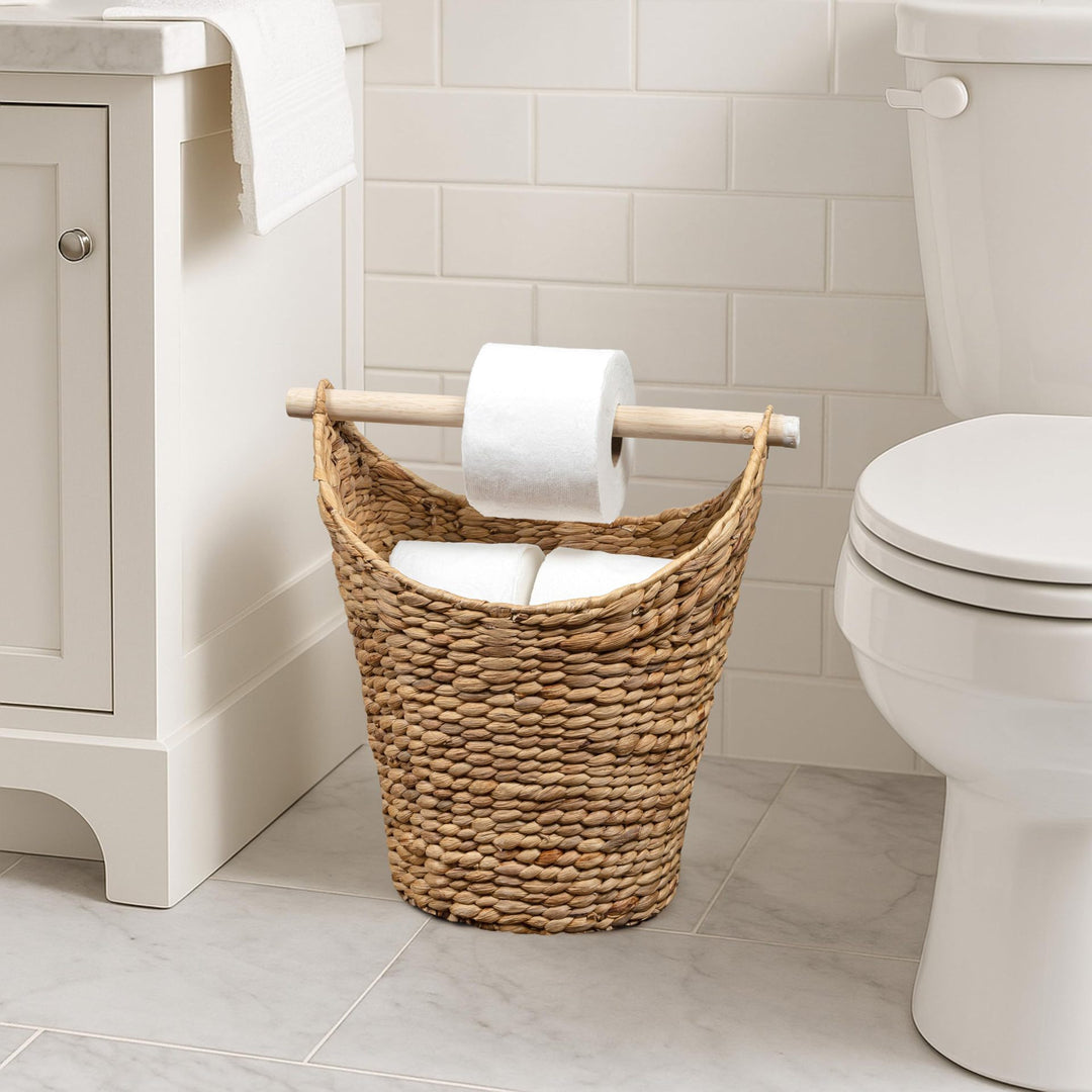 Woven Bathroom Storage Basket Kalsten