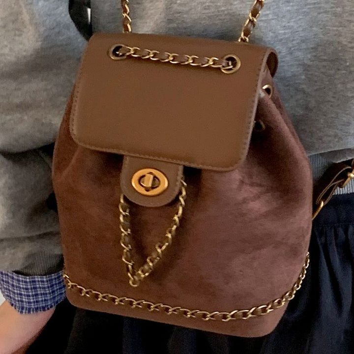 Premium Suede Backpack Kalsten
