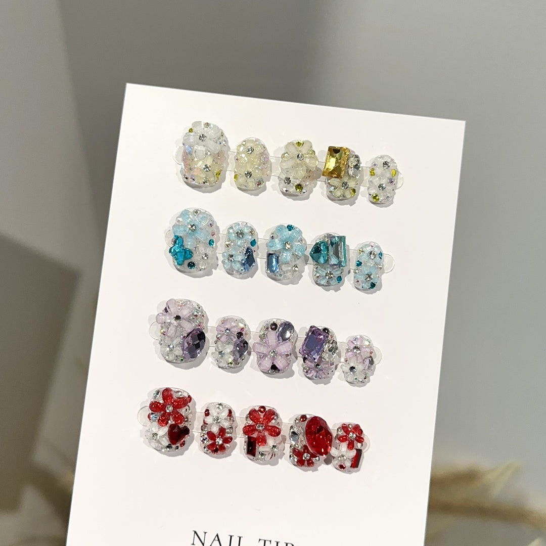 Decorative Rhinestone Hair Clips