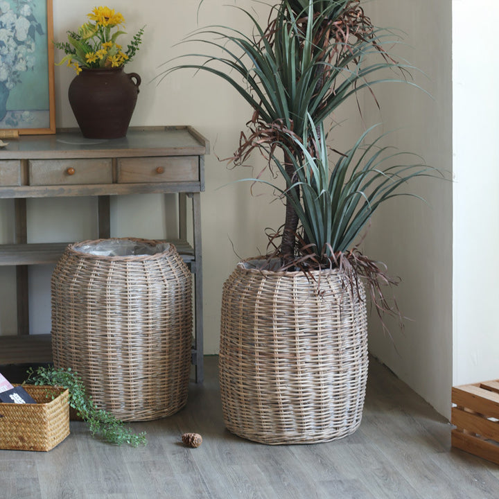 Rustic wicker basket Kalsten