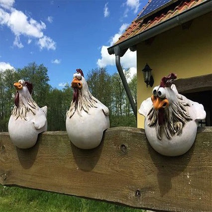 Decorative Chicken Figurine Kalsten