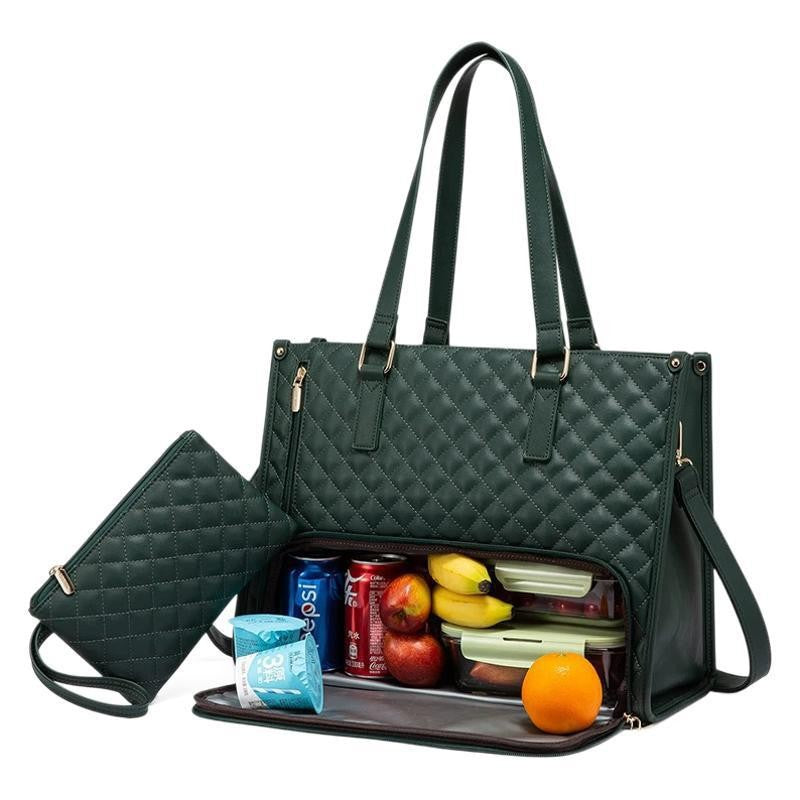 Insulated Multi-Compartment Tote Bag Kalsten