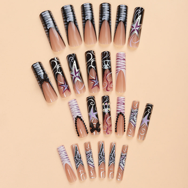 Artistic Themed Nail Tip Set Kalsten