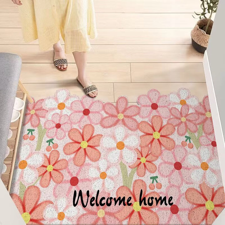 Floral Patterned Area Rug