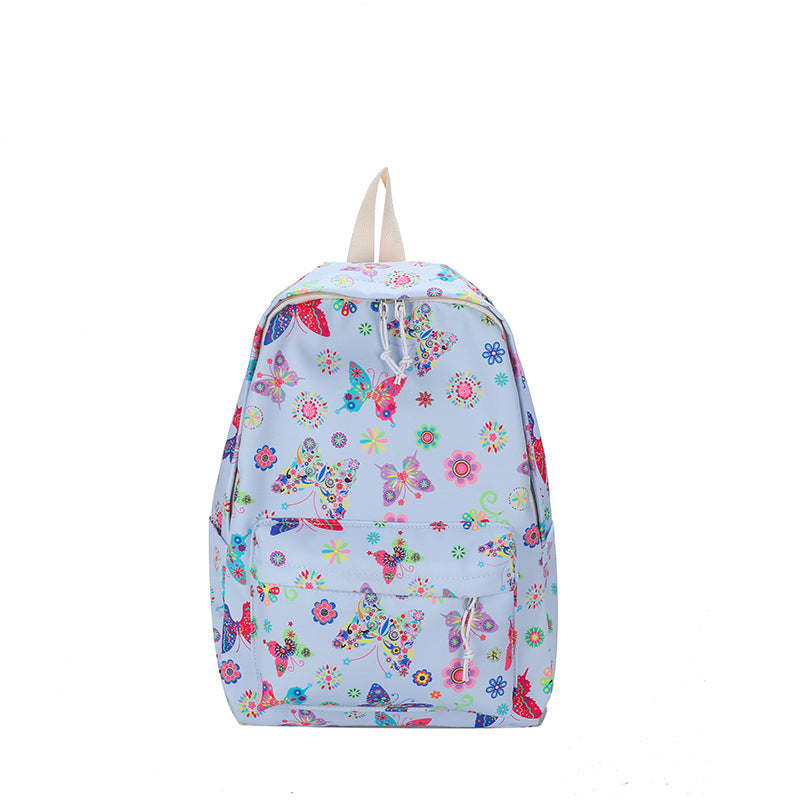 Butterfly Print Casual Backpack Kalsten