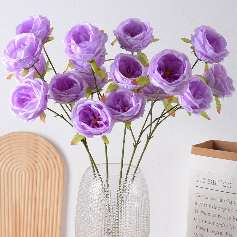 Elegant Faux Flower Stem Decoration