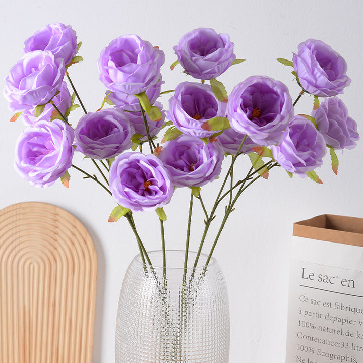 Elegant Faux Flower Stem Decoration