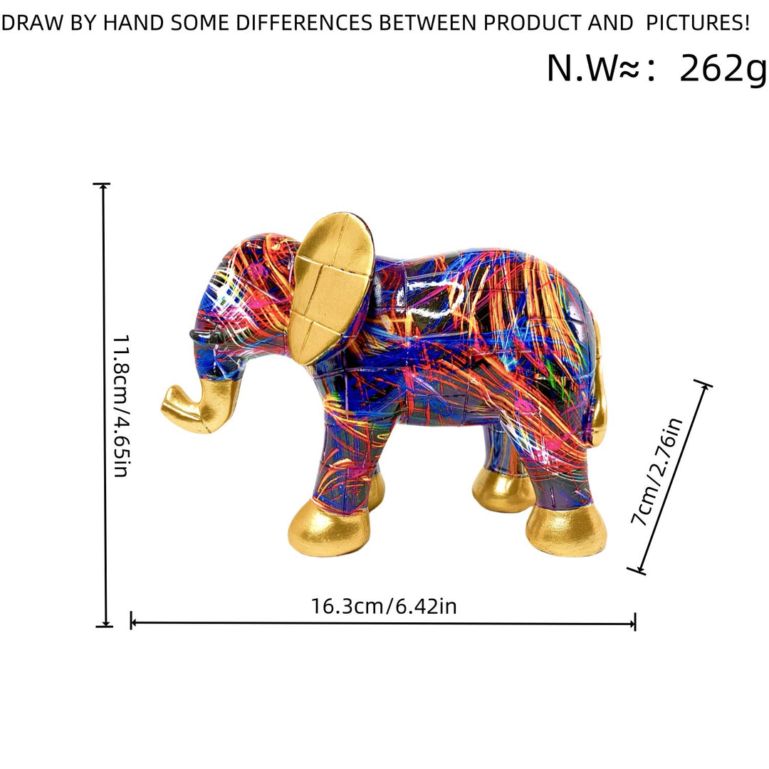 Decorative Elephant Figure Kalsten