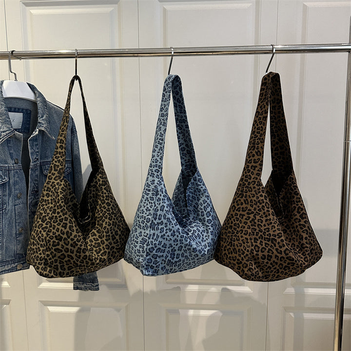 Leopard Print Shoulder Bag