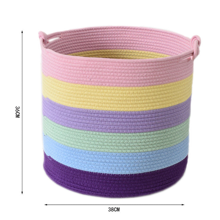Modern storage basket with handles Kalsten