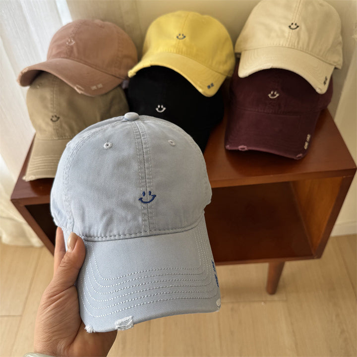 Women's Casual Smile-Embroidered Cap Kalsten