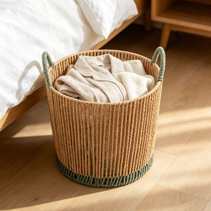 Modern Woven Storage Basket Kalsten