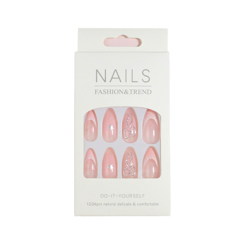 Premium Press-On Nail Set with Decorative Accents Kalsten