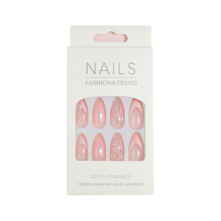 Premium Press-On Nail Set with Decorative Accents Kalsten