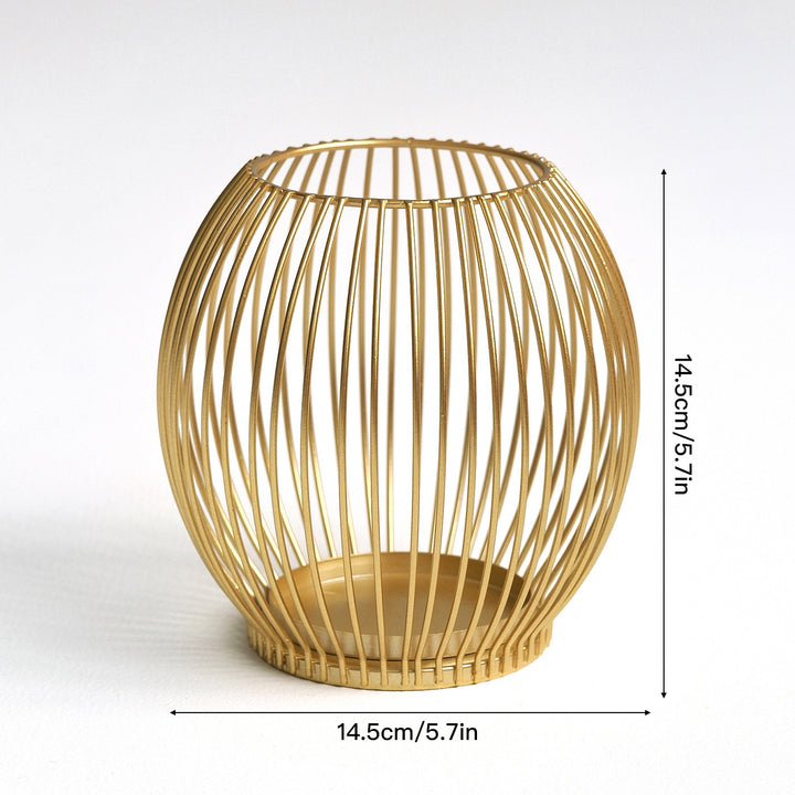 Decorative Metal Vase Kalsten