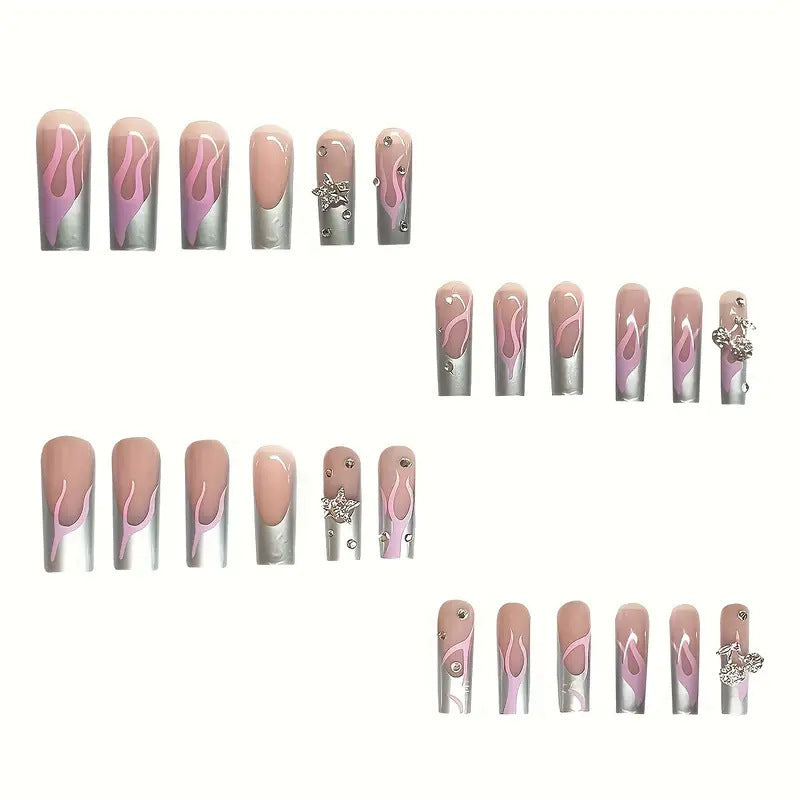 Artistic Acrylic Nail Design Kalsten