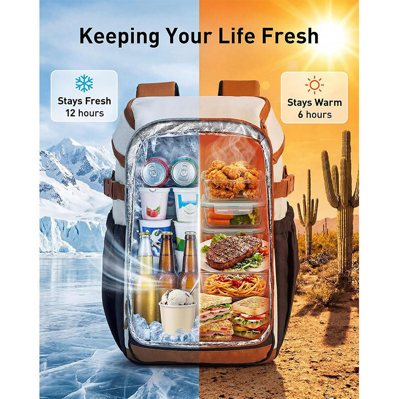 Insulated Lunch Cooler Backpack Kalsten