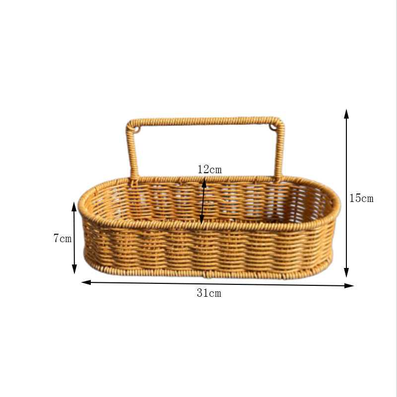Multi-Tiered Wicker Storage Organizer Kalsten