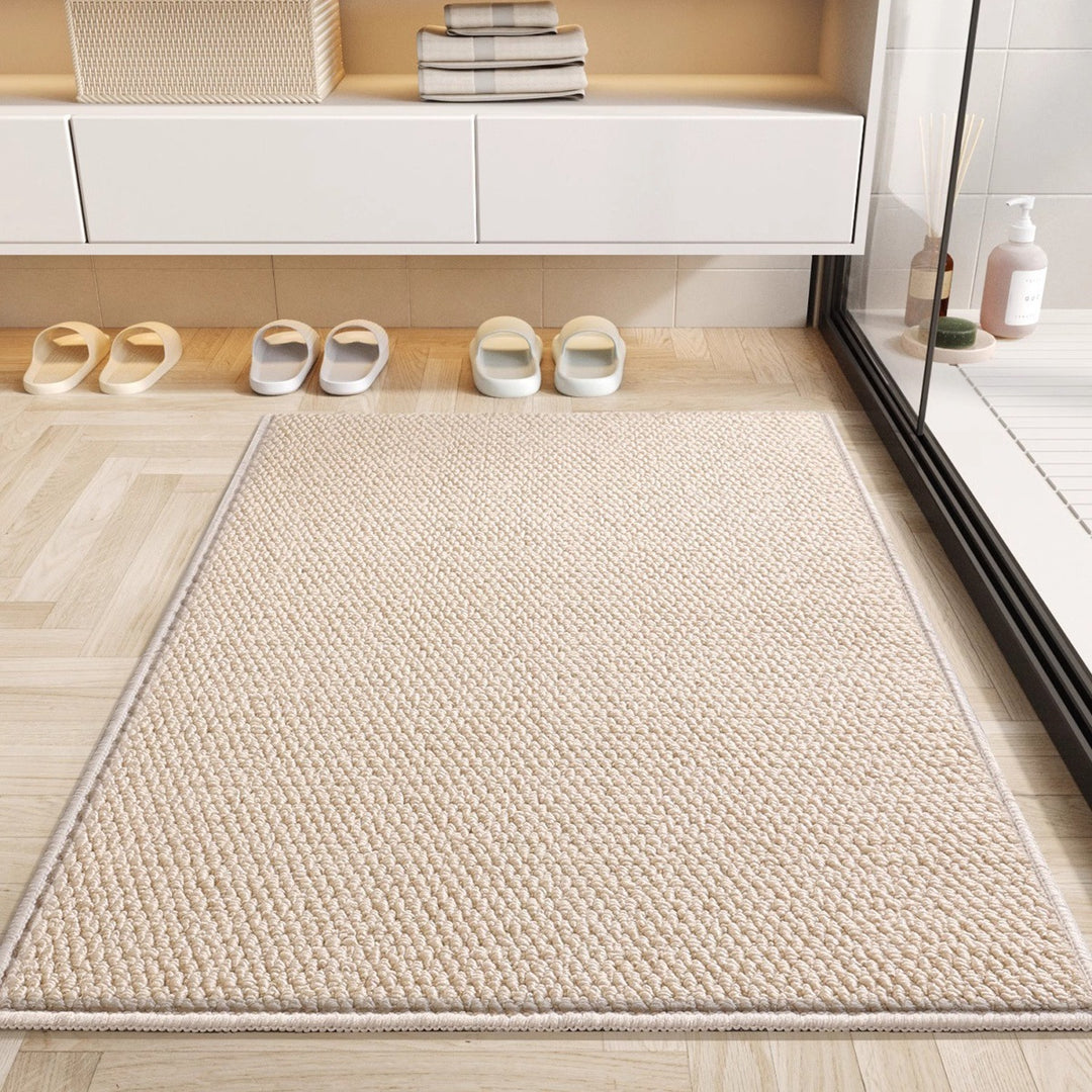 Textured Fiber Area Rug