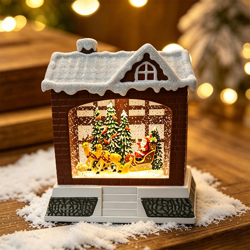 Decorative Christmas lantern with lights Kalsten