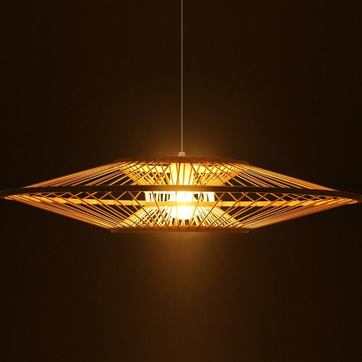Geometric Pattern Pendant Light