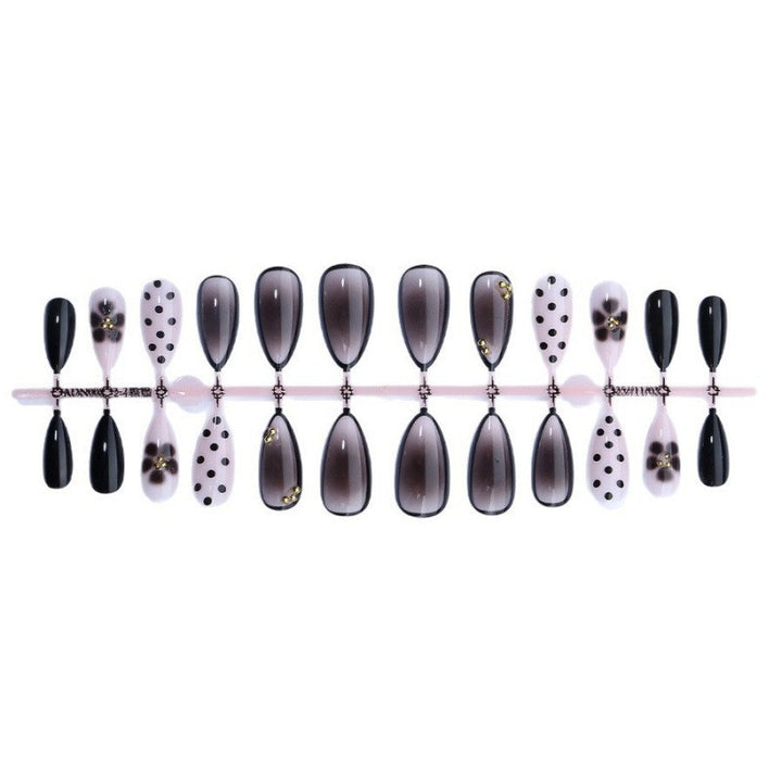 Stylish Mixed Design Press-On Nails Kalsten