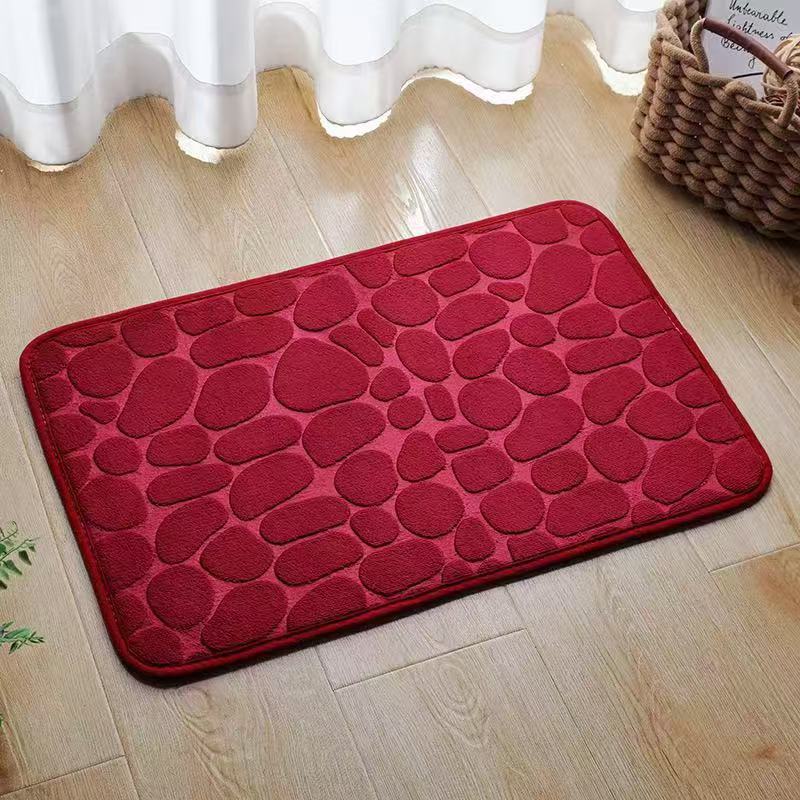 Textured Pebble Bath Mat