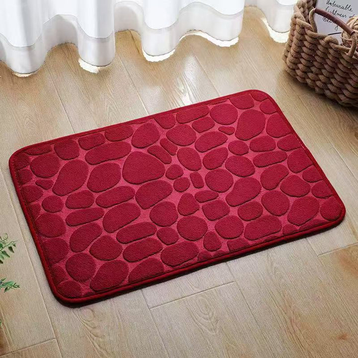 Textured Pebble Bath Mat