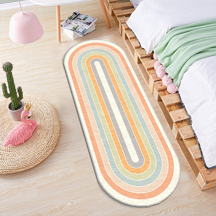 Floral Design Area Runner Mat
