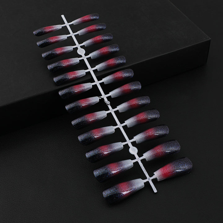 Glamorous artificial nails with gradient Kalsten