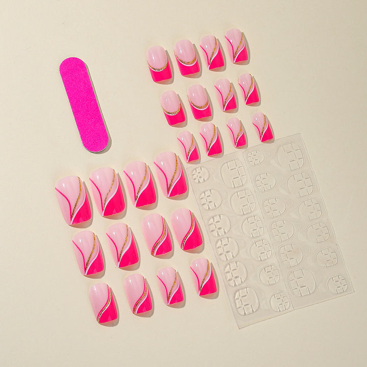 Glamorous Gradient Nail Art Extensions Kalsten