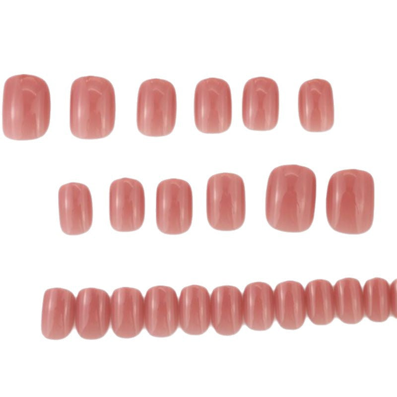 Glossy Medium-Length Press-On Nail Set Kalsten