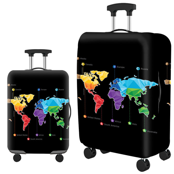 Artistic Travel Hard Shell Suitcase Kalsten