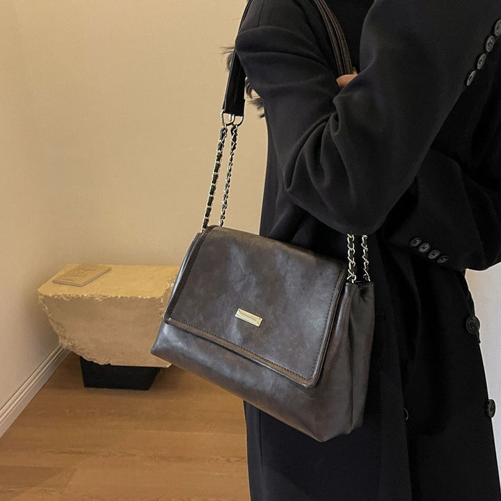 Chain Handle Handbag