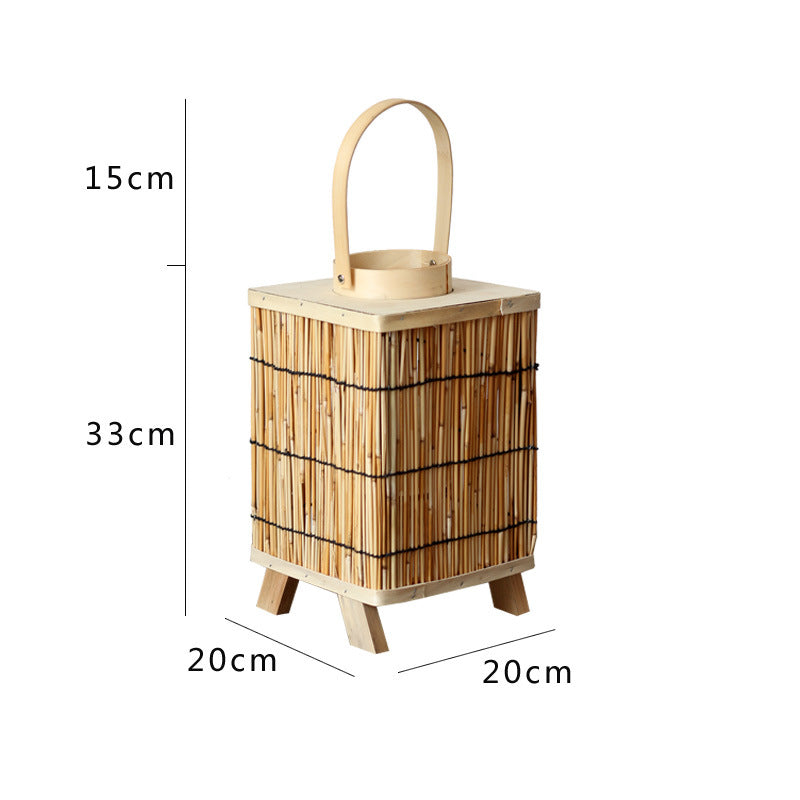 Artificial Rattan Lantern Kalsten