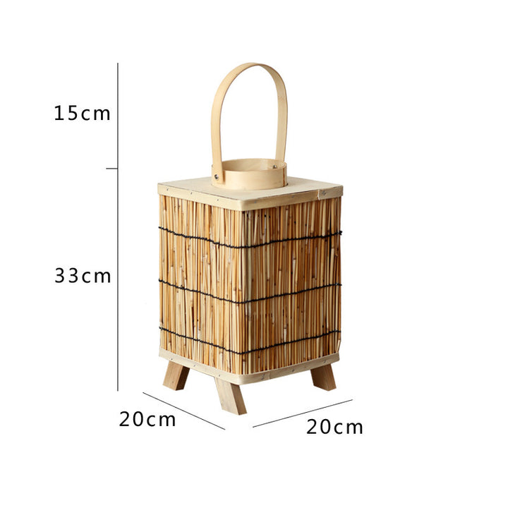 Artificial Rattan Lantern Kalsten