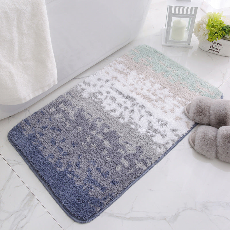 Plush Bathroom Rug Set