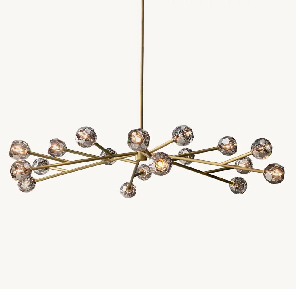 Modern Floral Chandelier